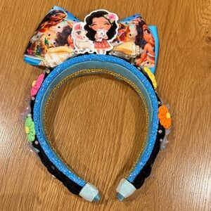 Colorful Moana Headband with Bow